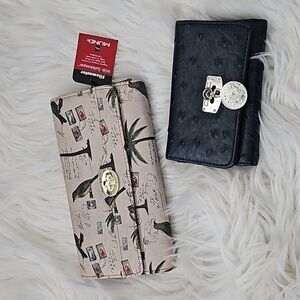 mundi Filemaster with Safekeeper and Unbranded navy wallet